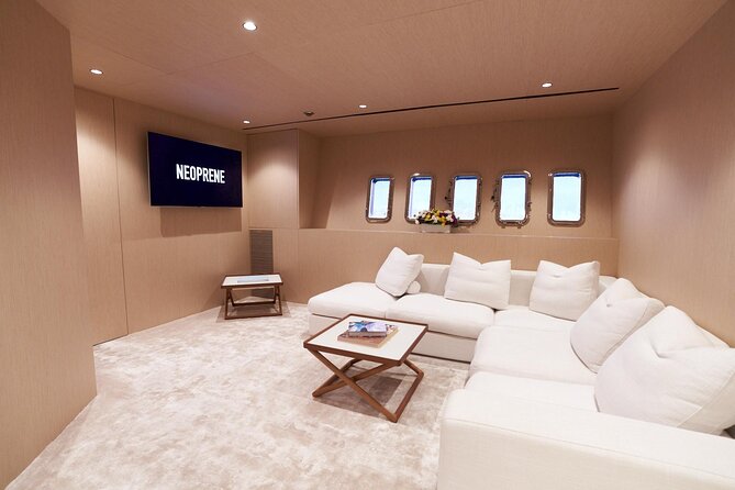 108 ft Neoprene Overmarine Yacht - What the Neoprene charter is really selling