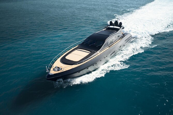108 ft Neoprene Overmarine Yacht - A day shaped around your group