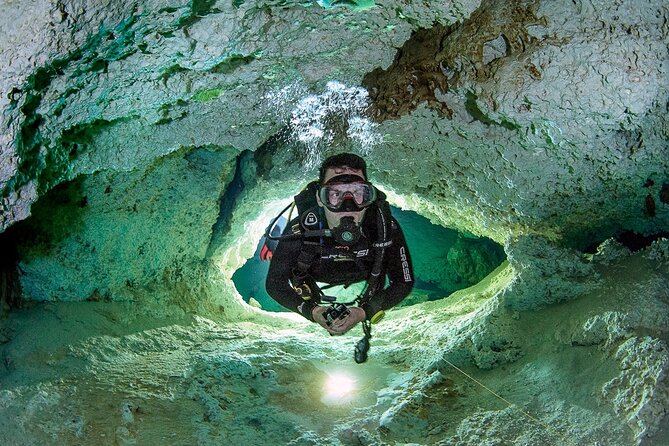 3 Cenote Dives - Casa & Dos Ojos - Casa Cenote: the first look at the jungle water