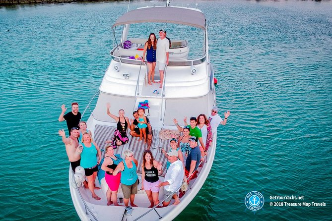 3 Hour Xpu-Ha - 51' Sea Ray Tulum, Playa del Carmen, Riviera Maya - What the private boat setup means for your group