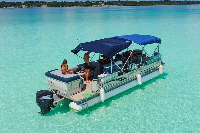 3 hr Pontoon Tour with access to Beach Club and Free Kayaks - Swimming, fruit, jamaica, and a cold drink