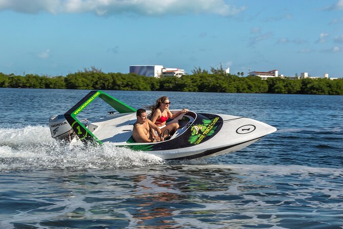3 in 1 Jungle Speedboat and Snorkeling in Cancun - Cruising Nichupté Lagoon and its mangrove channels