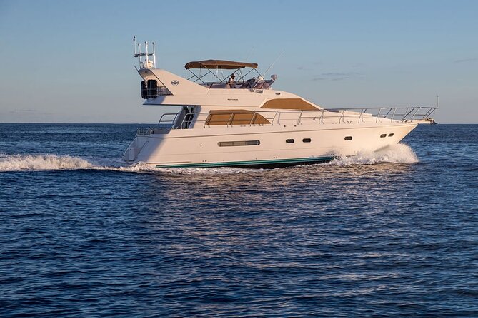 4 Hour - 60' Neptunus - Tulum, Playa del Carmen, Riviera Maya - Leaving Puerto Aventuras for the coast