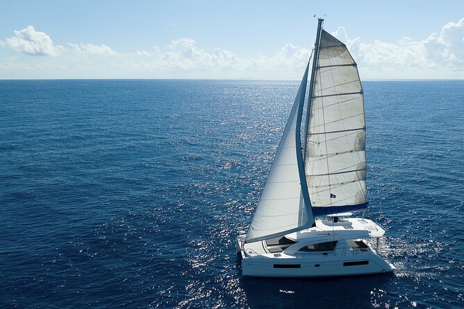 5-Hour 38'Luxury Catamaran All-Inclusive Tulum & Playa del Carmen - The one-hour run to In-Ha reef