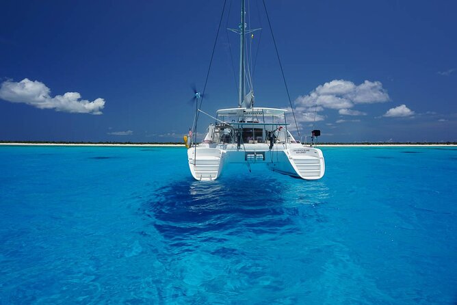 5H Private 40'Catamaran All-Inclusive in Tulum & Playa del Carmen - From Puerto Aventuras Marina to the Caribbean