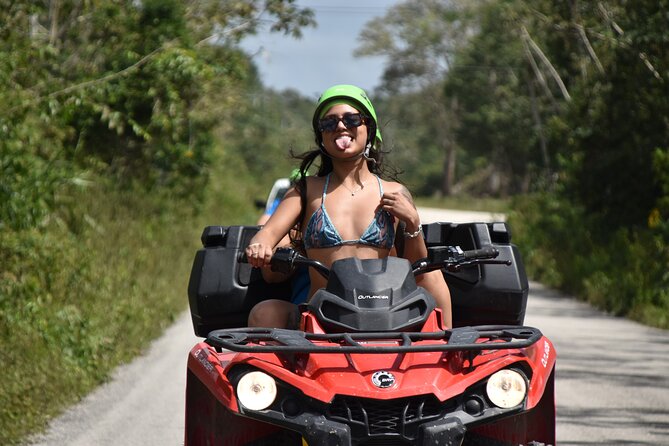 Adrenaline Tour with ATV, Ziplines and Cenote from Cancun - A full jungle day in about five hours
