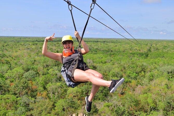 Adventure in the Mayan Jungle with ATV and Zip Line in Tulum - The rappel wall adds a short but physical challenge
