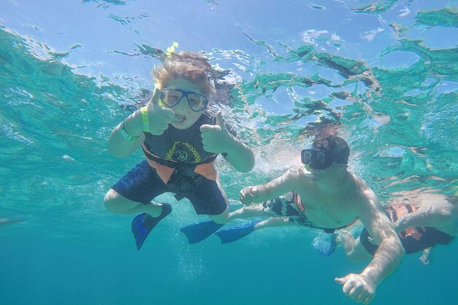 Afternoon Half-Day Catmaran Sailing and Snorkel Adventure - Sailing the turquoise water on a 37-foot catamaran