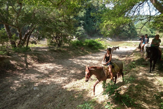 Aguas Termales a Caballo - Five pools, hot water, and a cool river