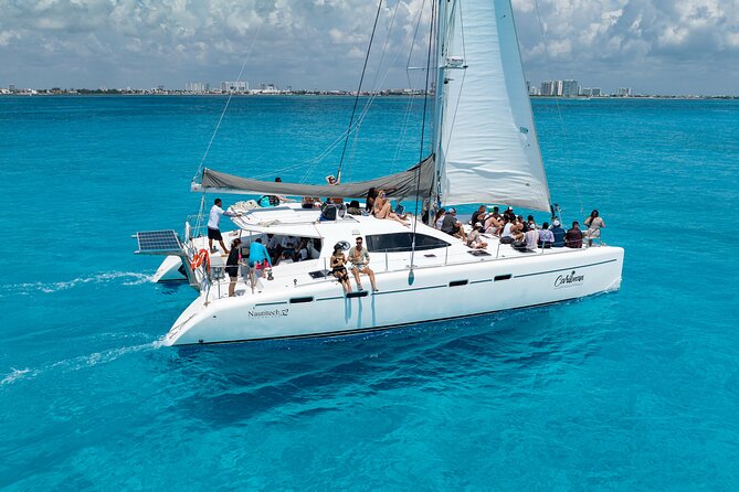 All Inclusive Isla Mujeres Catamaran - The Return Ride and Sunset