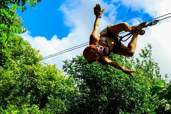 ATV Adventure, Interactive Bridges, Ziplines, Cenote and Lunch - Cenote Verde Lucero, the refreshing finale