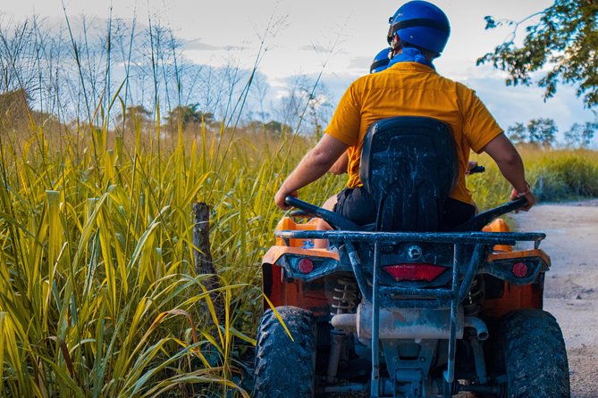 ATV Adventure to Jade Cavern with transfer - Getting ready at the base camp