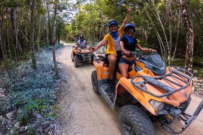 ATV Adventure to Jade Cavern with transfer - Jade Cenote and the short cave stop