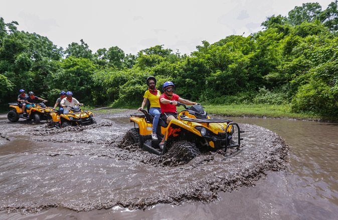 ATV Adventure to Jade Cavern with transfer - The rocky route near El Cedral