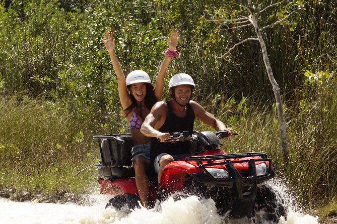 ATV and Clear Boat Ride Full Experience in Cozumel - The tequila stop, useful lesson with a sales warning