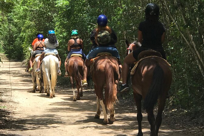ATV Combo Horseback Riding, ATV, Ziplines, Cenote and Lunch - Quick take: four jungle activities in one half-day