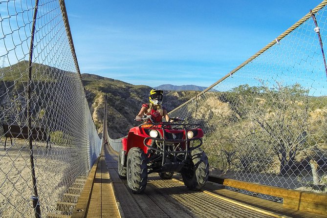 ATV Off-Road Adventure, Cross the Wooden Bridge & Feel the Thrill - Crossing the 330-meter suspension bridge