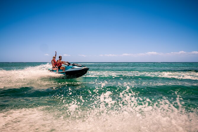 ATV or Speed Boat or Wave Runner with Beach Club In Riviera Maya - The Wave Runner and Speed Boat route toward the reef