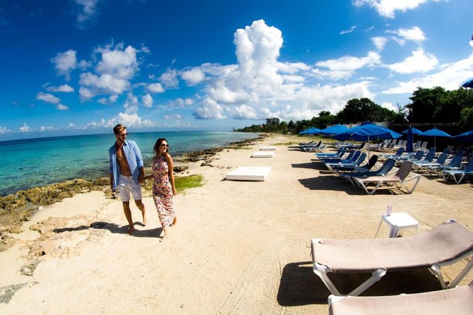 ATV Seashore + Cenote Combo: Mezcalitos & Mayan Cenote Experience - Lunch and water activities at Playa Uvas
