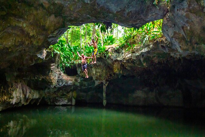 ATV to Jade Cavern, Mud Trails, Snorkel and Lunch with Open Bar - Starting at The Money Bar in southern Cozumel