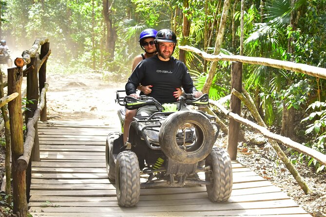 ATV Tour, Zip Lines, Horseback Riding, Cenote and Tequila Tasting - Fajitas, water, and the tequila stop