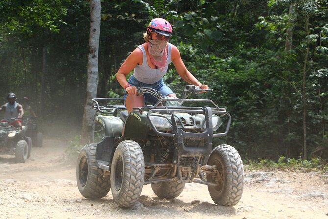 ATV Ziplines, Cenote, Lunch, Horseback Riding and Tequila Tasting - Four ziplines above the Mayan jungle