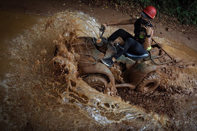 ATV, Ziplining & Cenote Tour, Transportation & Tequila Tasting - The snack, lockers, drinks, and tequila tasting