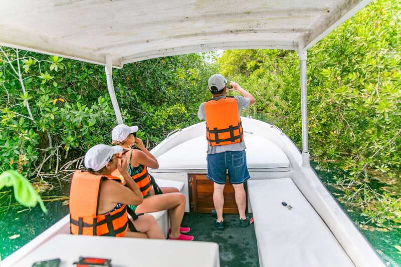 Bacalar: 3 Hour Boat Trip with Swimming & Drinks - Swimming at El Canal de los Piratas