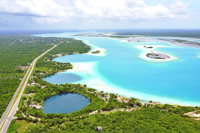 Bacalar – 7 Colors Lagoon Excursión Costa Maya - The Black Cenote and Bacalar’s deeper water