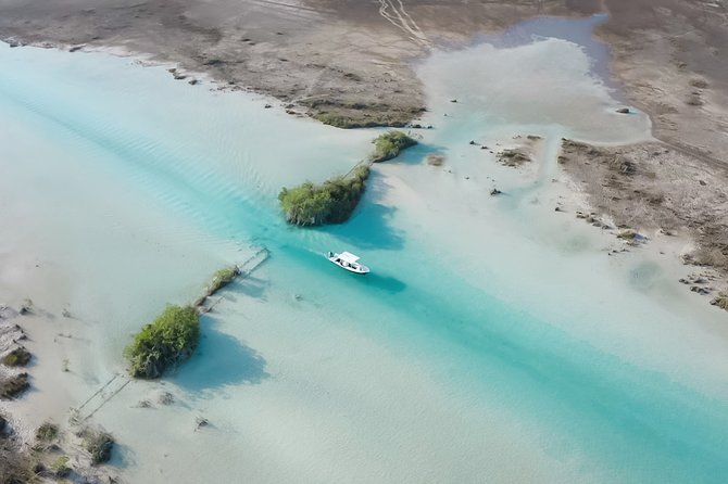 Bacalar Boat Tour and Visit to Cenotes - Swimming Near the Island of the Birds