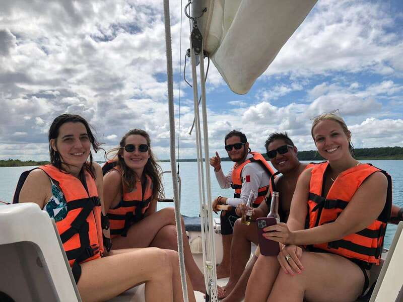 Bacalar: Group Sailing Trip with Swimming and Drinks - The Pirate Canal: history, photos, and a swim