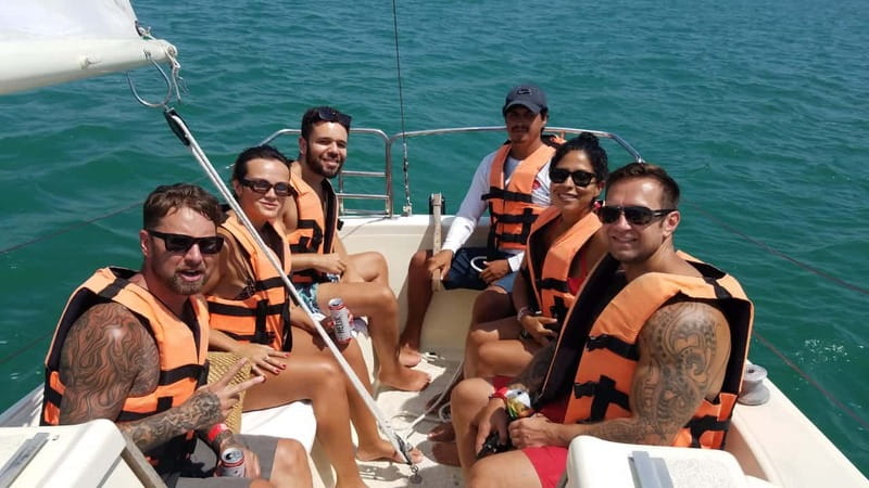 Bacalar: Group Sailing Trip with Swimming and Drinks - Starting at Casa China Bacalar
