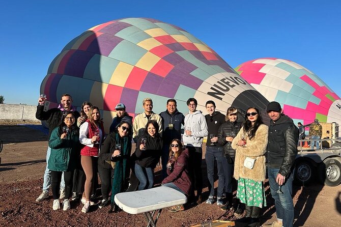 Balloon flight + Breakfast in cave + Pyramids + Pick up CDMX. - What the $172.89 price really covers