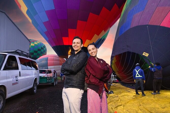 Balloon flight / Breakfast in the cave / CDMX pick-up + Pyramids - What the 40 to 50 minute balloon flight offers