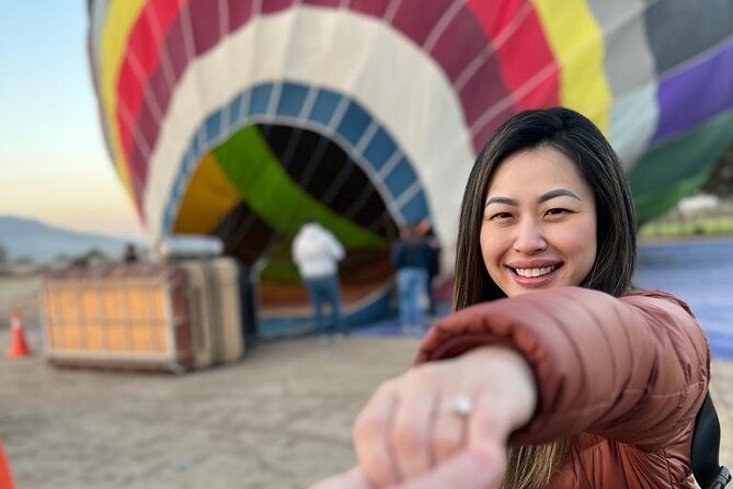 Balloon flight + pick up in CDMX + Breakfast in Cave + Pyramids - A short visit to the Teotihuacan ruins
