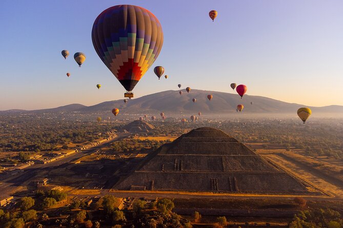 Balloon flight + pick up in CDMX + Breakfast in Cave + Teotihuacan - Key points to know before booking