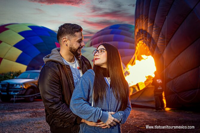 Balloon flight + pick up in CDMX + Breakfast in Cave + Teotihuacan - Who will enjoy this morning most?