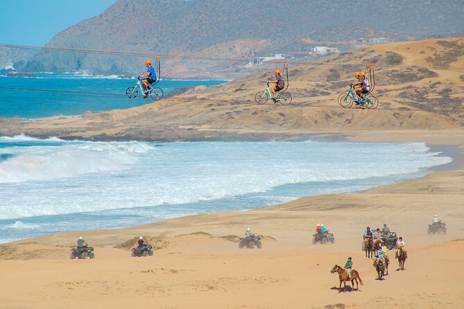 Beach ATV Adventure, Free Horseback Ride, and Sky Bike Experience - Photos, lockers, and the extra-cost question