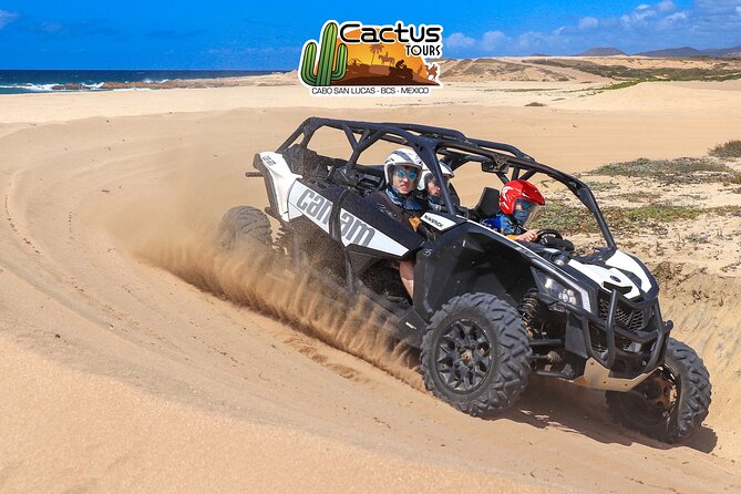 Beach UTV Adventure with Free Camel and Horseback Ride - One hour behind the wheel of a shared UTV
