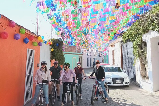 Bicycle Tour through Oaxaca learning about its Urban Art and History - Jalatlaco, where murals meet old streets