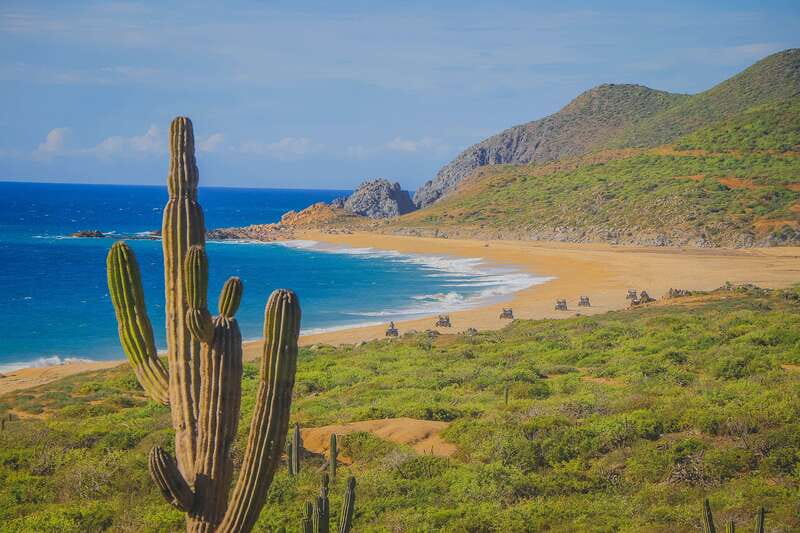 Cabo: Beach & Desert Single ATV Tour with Tequila Tasting - From Cabo hotel pickup to Migriño Park