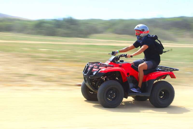 Cabo: Beach & Desert Single ATV Tour with Tequila Tasting - A tequila tasting after the engines stop
