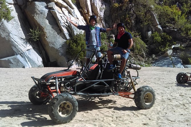Cabo Dune Buggy- The Off Road Adventure - Driving the sandy riverbed near Migriño