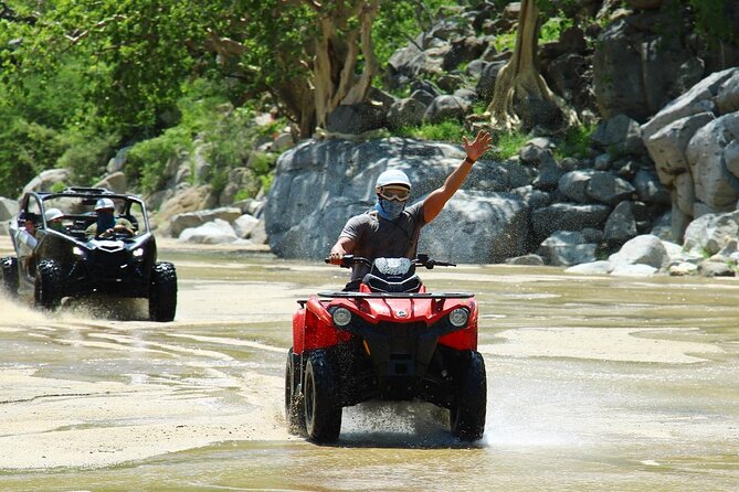 Cabo’s Best ATV Tour – Desert, Beach Ride & Tequila Tasting - The desert and beach route, from trail to shoreline