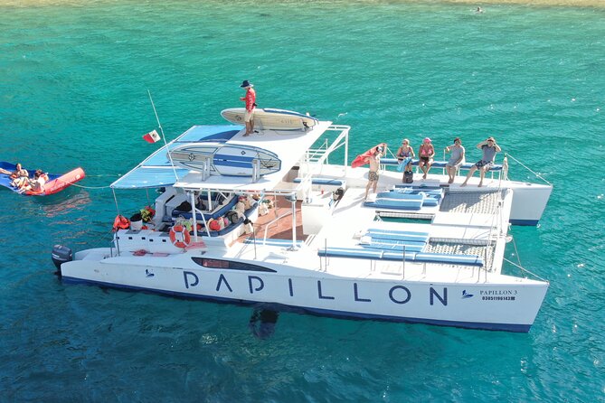 Cabo San Lucas All-Inclusive Private Catamaran Snorkeling Cruise - The open bar keeps the outing easy