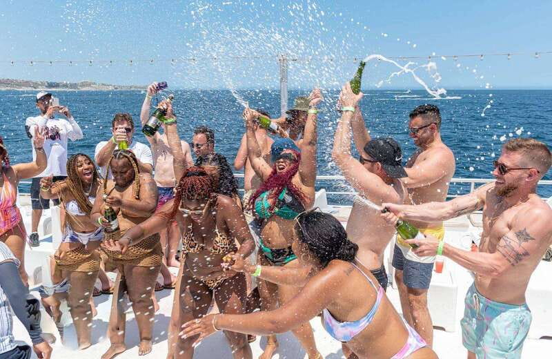 Cabo San Lucas: Hip Hop Boat Party with Unlimited Drinks - The Arch stop and Cabo’s best photo backdrop