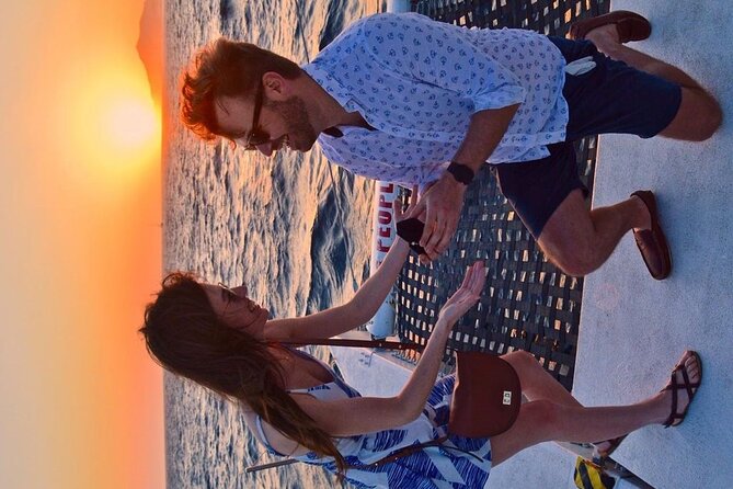 Cabo San Lucas Sunset Cruise with Unlimitted Drinks - Turning toward the Pacific for sunset