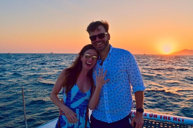 Cabo San Lucas Sunset Cruise with Unlimitted Drinks - Cruising the Sea of Cortez toward Lovers Beach