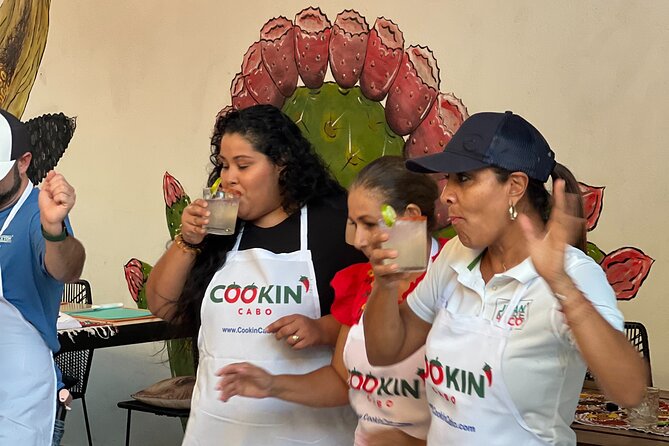 Cabo San Lucas Taco Fiesta: Cooking, Dancing and Mixology Class - Meeting Karina at Mercabo Gourmet Street Food