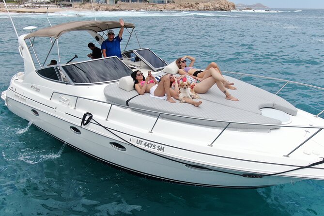 Cabo San Lucas Yacht Rental all inclusive - Two hours near Medano Beach and Cabo Bay